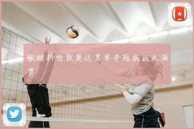 张继科伦敦奥运男单夺冠成就大满贯